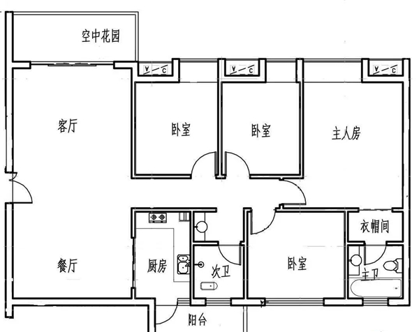 臥室裝修 大門(mén)正對(duì)房門(mén)